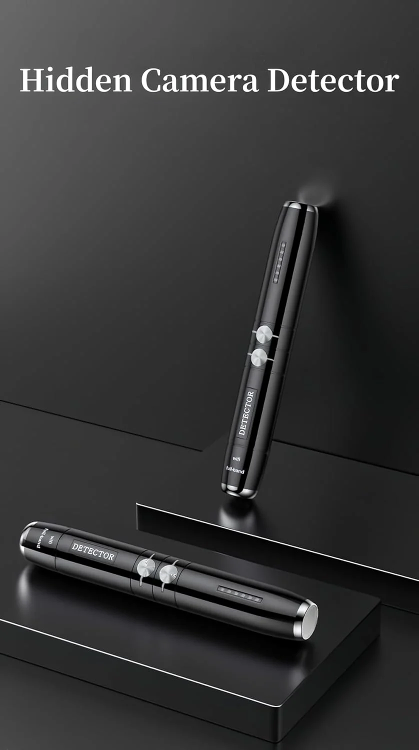 دستگاه ردیاب دوربین مخفی Lancoon، محافظ حریم خصوصی، دستگاه سیگنال بی سیم ضد جاسوسی، قلم تشخیص ردیاب اسکن برای ماشین، دفتر، خانه، مسافرت دستگاه ردیاب دوربین مخفی Lancoon، محافظ حریم خصوصی، دستگاه سیگنال بی سیم ضد جاسوسی، قلم تشخیص ردیاب اسکن برای ماشین، دفتر، خانه، مسافرت