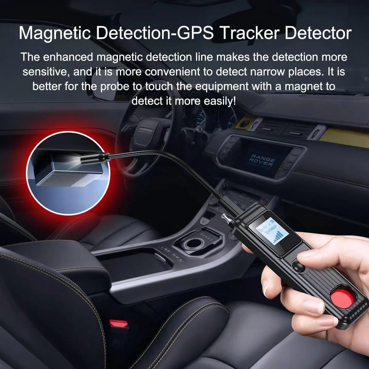 ردیاب دوربین مخفی، ردیاب ضد جاسوسی، ردیاب GPS دستگاه های مخفی، ردیاب دوربین، ردیاب شنود، محافظ حریم خصوصی، اسکنر سیگنال بی سیم RF برای هتل ها، دفاتر، خانه، مسافرت، 8 سطح حساسیت