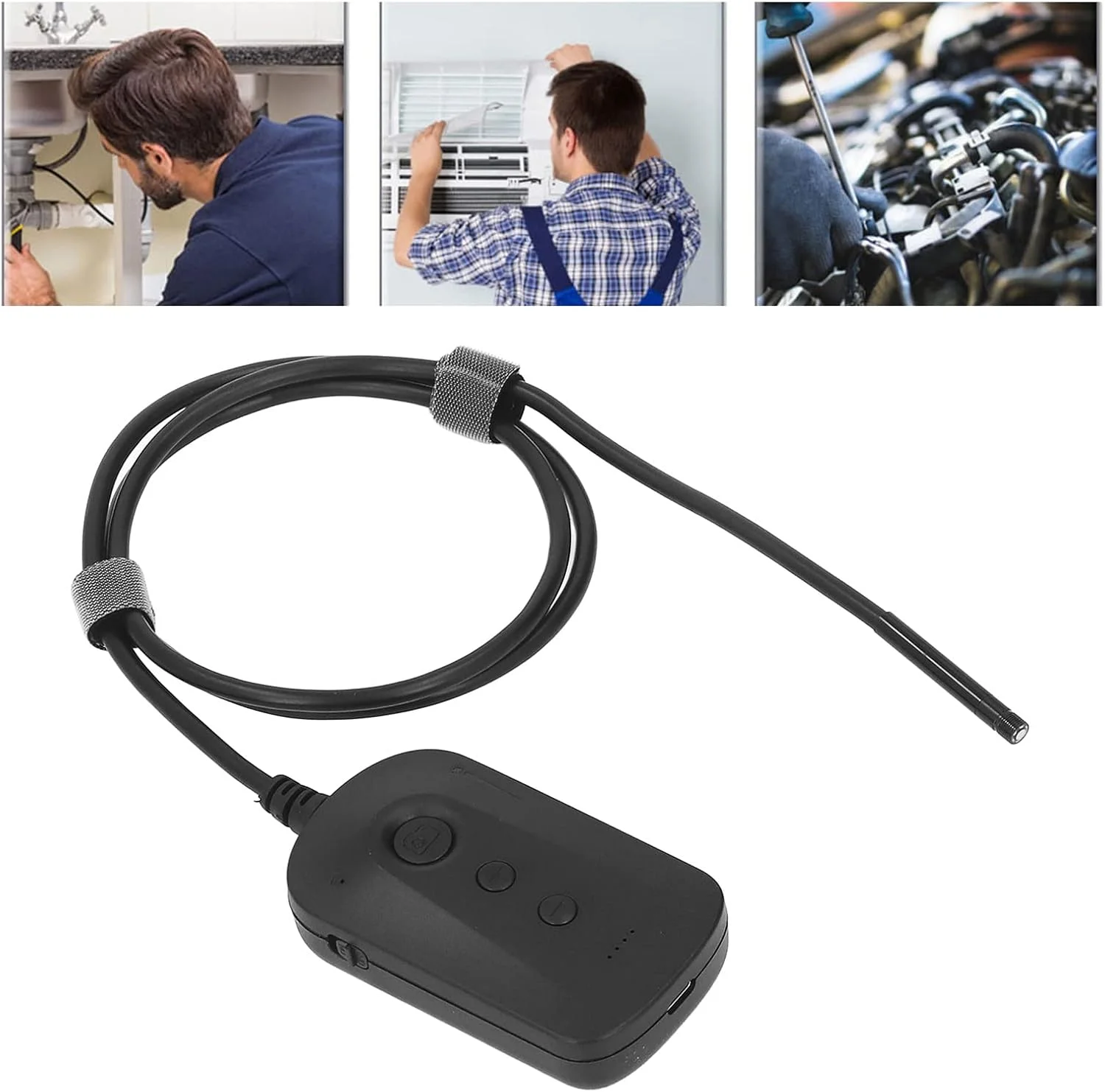 اندوسکوپ بی سیم DC5V 1080P عکس 720P ویدیو دوربین بازرسی 6 چراغ LED 5MP برای نگهداری خطوط لوله اندوسکوپ بی سیم DC5V 1080P عکس 720P ویدیو دوربین بازرسی 6 چراغ LED 5MP برای نگهداری خطوط لوله