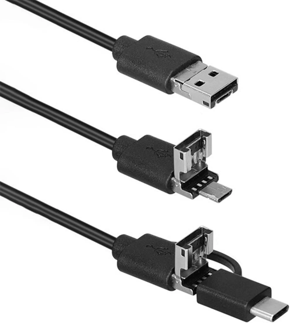 دوربین آندوسکوپی POFET، دوربین بازرسی 3 در 1 با نور، ضد آب، مشکی، 5 متر، USB، اندروید، Type-C، 480p، 640x480، 30FPS، IP67 دوربین آندوسکوپی POFET، دوربین بازرسی 3 در 1 با نور، ضد آب، مشکی، 5 متر، USB، اندروید، Type-C، 480p، 640x480، 30FPS، IP67