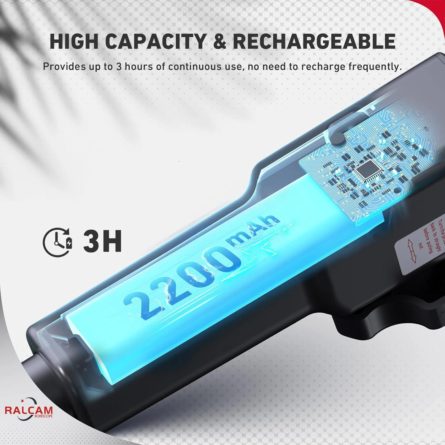 دوربین آندوسکوپی رالکم با نور - دوربین بازرسی 8.5 میلی متری HD1080P آندوسکوپ صنعتی با 8 LED قابل تنظیم، آندوسکوپ دیجیتال با کابل انعطاف پذیر 2 متری برای گوشی های هوشمند اندروید و iOS (کابل 2 متری) دوربین آندوسکوپی رالکم با نور - دوربین بازرسی 8.5 میلی متری HD1080P آندوسکوپ صنعتی با 8 LED قابل تنظیم، آندوسکوپ دیجیتال با کابل انعطاف پذیر 2 متری برای گوشی های هوشمند اندروید و iOS (کابل 2 متری)