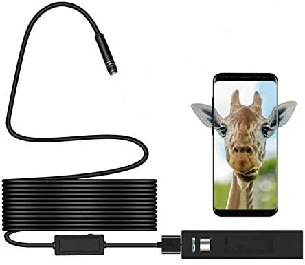 دوربین بازرسی بی سیم HD 1200P ضد آب IP67، دوربین آندوسکوپی با یک قلاب کوچک، مکنده جعبه WiFi، 8 چراغ LED، طول کابل 2 متر، سازگار با سیستم عامل iOS/Android/Windows/Mac دوربین بازرسی بی سیم HD 1200P ضد آب IP67، دوربین آندوسکوپی با یک قلاب کوچک، مکنده جعبه WiFi، 8 چراغ LED، طول کابل 2 متر، سازگار با سیستم عامل iOS/Android/Windows/Mac