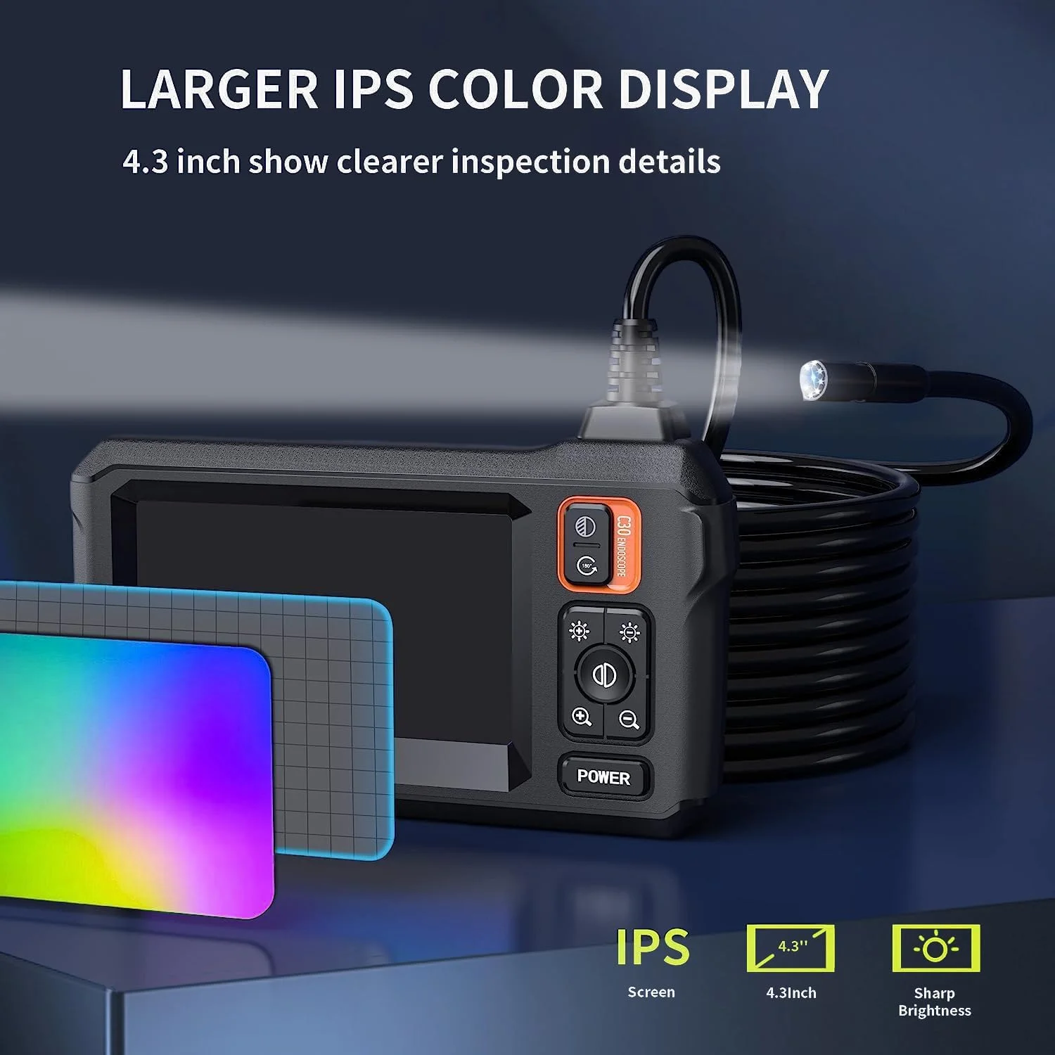 دوربین بازرسی اکس آر پی، دوربین آندوسکوپی 1080P HD با نور، آندوسکوپ ضد آب IP67، انعطاف پذیر 5 متری، ابزار برای آقایان دوربین بازرسی اکس آر پی، دوربین آندوسکوپی 1080P HD با نور، آندوسکوپ ضد آب IP67، انعطاف پذیر 5 متری، ابزار برای آقایان