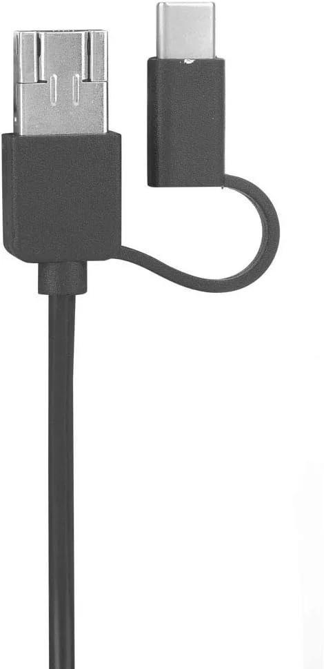 اندوسکوپ USB ای کم با لنز 5.5 میلی متری 3 در 1، دارای 6 LED، کابل 5 متری، دوربین بازرسی ضد آب IP67 با دوربین CMOS HD 2.0 مگاپیکسلی، برای ویندوز اندوسکوپ USB ای کم با لنز 5.5 میلی متری 3 در 1، دارای 6 LED، کابل 5 متری، دوربین بازرسی ضد آب IP67 با دوربین CMOS HD 2.0 مگاپیکسلی، برای ویندوز