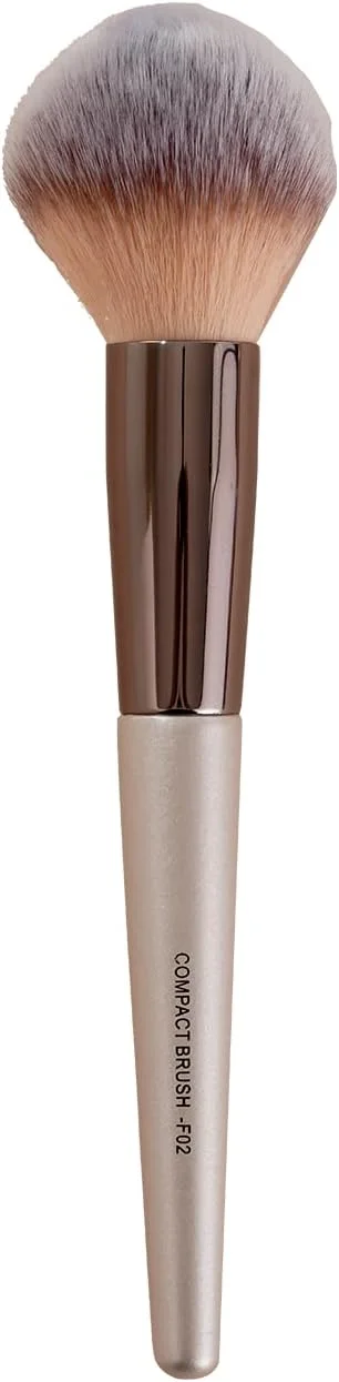 براش پودر فشرده Swiss Beauty، نقره ای