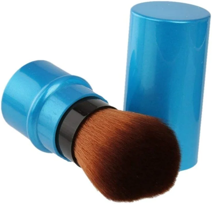 براش رژگونه جمعشونده با کیفیت عالی، براش پودر آرایشی قابل حمل، مناسب برای ترکیب پودر یا رژگونه، ابزار آرایشی با موهای فوقالعاده نرم - آبی - بسیار مقرون به صرفه برای صورت براش رژگونه جمعشونده با کیفیت عالی، براش پودر آرایشی قابل حمل، مناسب برای ترکیب پودر یا رژگونه، ابزار آرایشی با موهای فوقالعاده نرم - آبی - بسیار مقرون به صرفه برای صورت