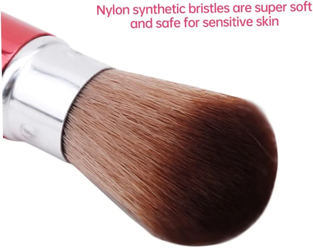 براش پودر جمع شونده، براش گرد و غبار ناخن مسافرتی، براش رژگونه قابل حمل صورت با درپوش قرمز براش پودر جمع شونده، براش گرد و غبار ناخن مسافرتی، براش رژگونه قابل حمل صورت با درپوش قرمز