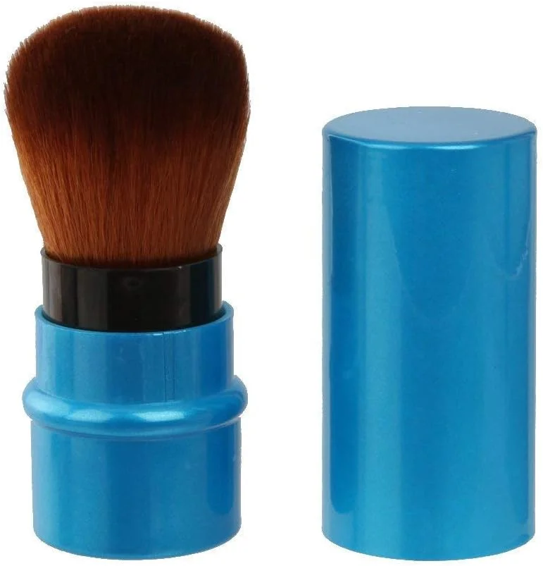 براش رژگونه جمعشونده با کیفیت عالی، براش پودر آرایشی قابل حمل، مناسب برای ترکیب پودر یا رژگونه، ابزار آرایشی با موهای فوقالعاده نرم - آبی - بسیار مقرون به صرفه برای صورت براش رژگونه جمعشونده با کیفیت عالی، براش پودر آرایشی قابل حمل، مناسب برای ترکیب پودر یا رژگونه، ابزار آرایشی با موهای فوقالعاده نرم - آبی - بسیار مقرون به صرفه برای صورت
