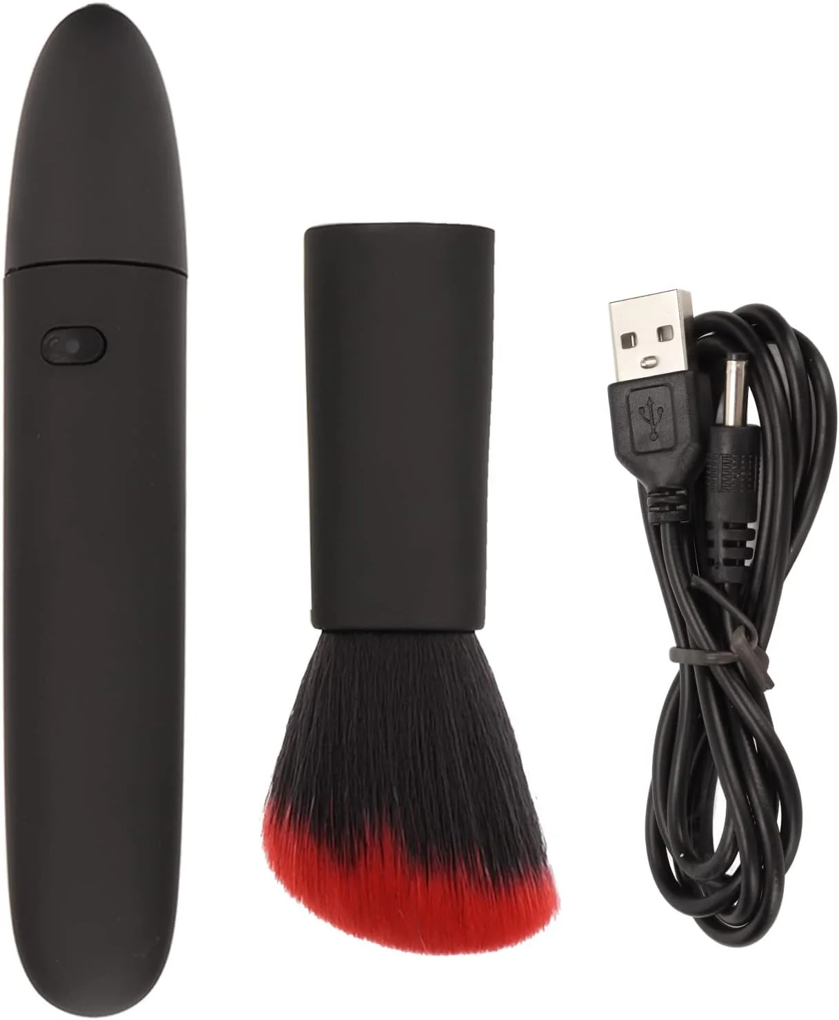 برس آرایشی برقی 10 سرعته شارژی چند منظوره ضد آب برای کانتورینگ، هایلایت و ایربراش