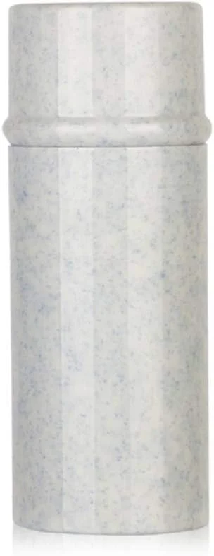 براش رژگونه، براش کابوکی جمع شونده صورت، براش آرایشی قابل حمل برای استفاده از پودرها، رژگونه، برنزر، کرم پودر، لوازم آرایشی معدنی (آبی)