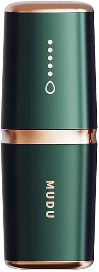 جا مسواکی سفری KASTWAVE با جای خمیر دندان برای حمام و لوازم آرایش، سبز شیک