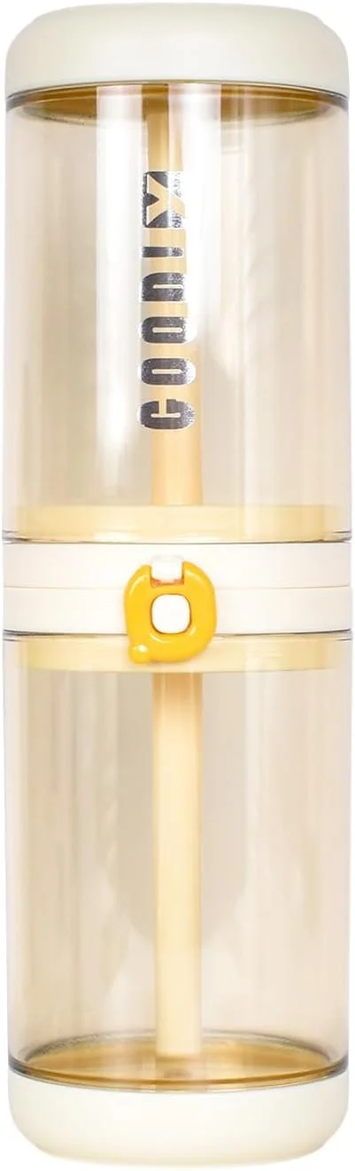 جا مسواکی شفاف، جا مسواکی ساده، جعبه نگهداری مسواک، لیوان مسواک و خمیر دندان مسافرتی با درب، ظرف مسواک قابل حمل برای مدرسه، کمپینگ، سفر کاری