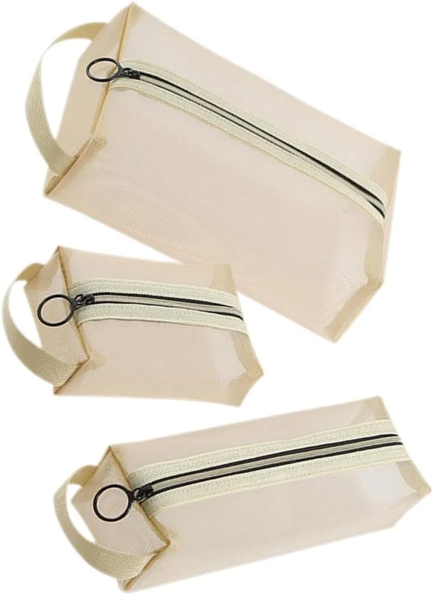 کیف لوازم آرایش شفاف، کیف مسافرتی لوازم آرایش برای زنان، کیف لوازم آرایشی ضد آب شفاف، ظرفیت بزرگ، سبک وزن، چند منظوره، کیف قابل حمل برای لوازم ضروری روزانه، کلید، مسواک، مراقبت از پوست