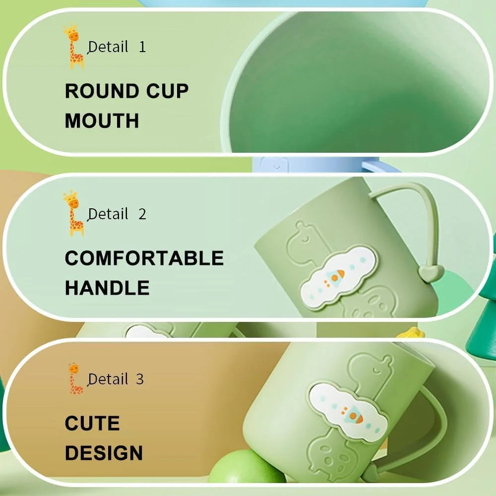 لیوان مسواک پلاستیکی قابل استفاده مجدد برای حمام، مسافرت و کمپینگ، بادوام، لیوان مسافرتی قابل حمل، لوازم جانبی حمام با قابلیت تمیز کردن آسان برای خانه و فضای باز (2 عدد، سبز و زرد) لیوان مسواک پلاستیکی قابل استفاده مجدد برای حمام، مسافرت و کمپینگ، بادوام، لیوان مسافرتی قابل حمل، لوازم جانبی حمام با قابلیت تمیز کردن آسان برای خانه و فضای باز (2 عدد، سبز و زرد)