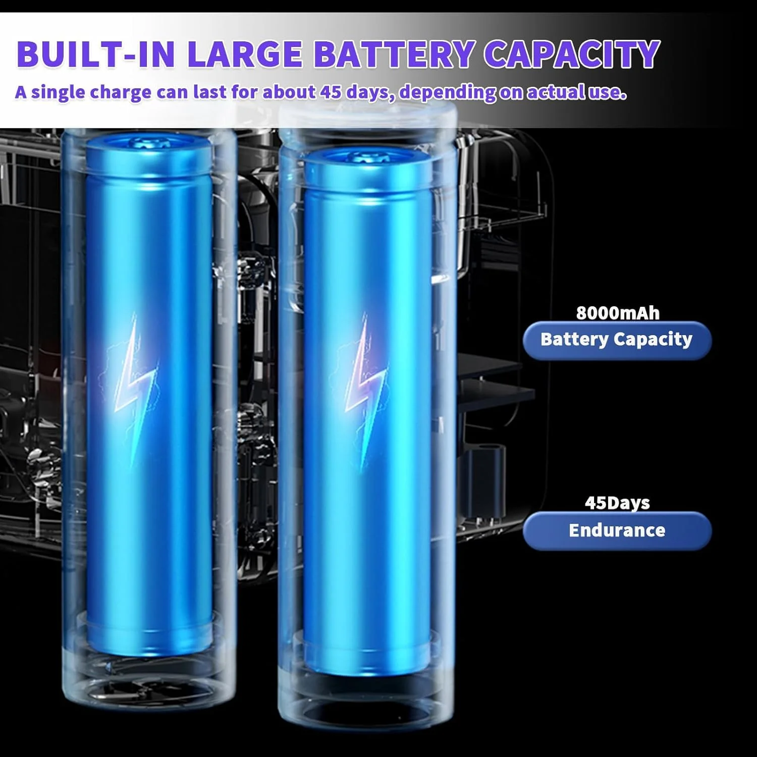 نگهدارنده مسواک چند منظوره KASTWAVE، نگهدارنده مسواک برقی دیواری، با فناوری خشک کردن و تمیز کردن هوشمند با انرژی خورشیدی، سازمان دهنده حمام با 3 فنجان و 6 جای مسواک (خاکستری) نگهدارنده مسواک چند منظوره KASTWAVE، نگهدارنده مسواک برقی دیواری، با فناوری خشک کردن و تمیز کردن هوشمند با انرژی خورشیدی، سازمان دهنده حمام با 3 فنجان و 6 جای مسواک (خاکستری)