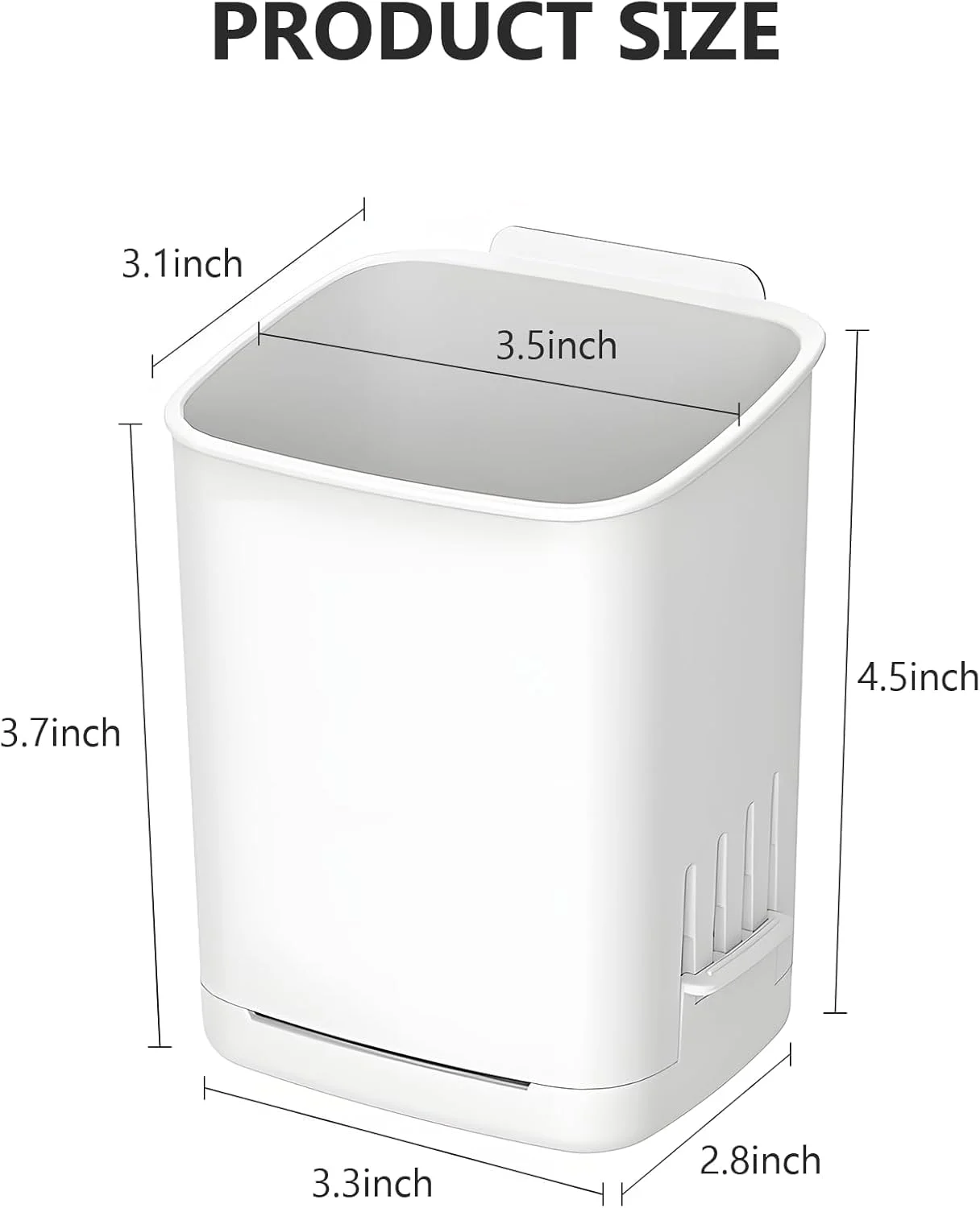 نگهدارنده مسواک دیواری، بسته 2 عددی، نگهدارنده دیواری مسواک خود چسب برای مسواک برقی، خمیر دندان، تیغ، لوازم حمام (سفید) نگهدارنده مسواک دیواری، بسته 2 عددی، نگهدارنده دیواری مسواک خود چسب برای مسواک برقی، خمیر دندان، تیغ، لوازم حمام (سفید)