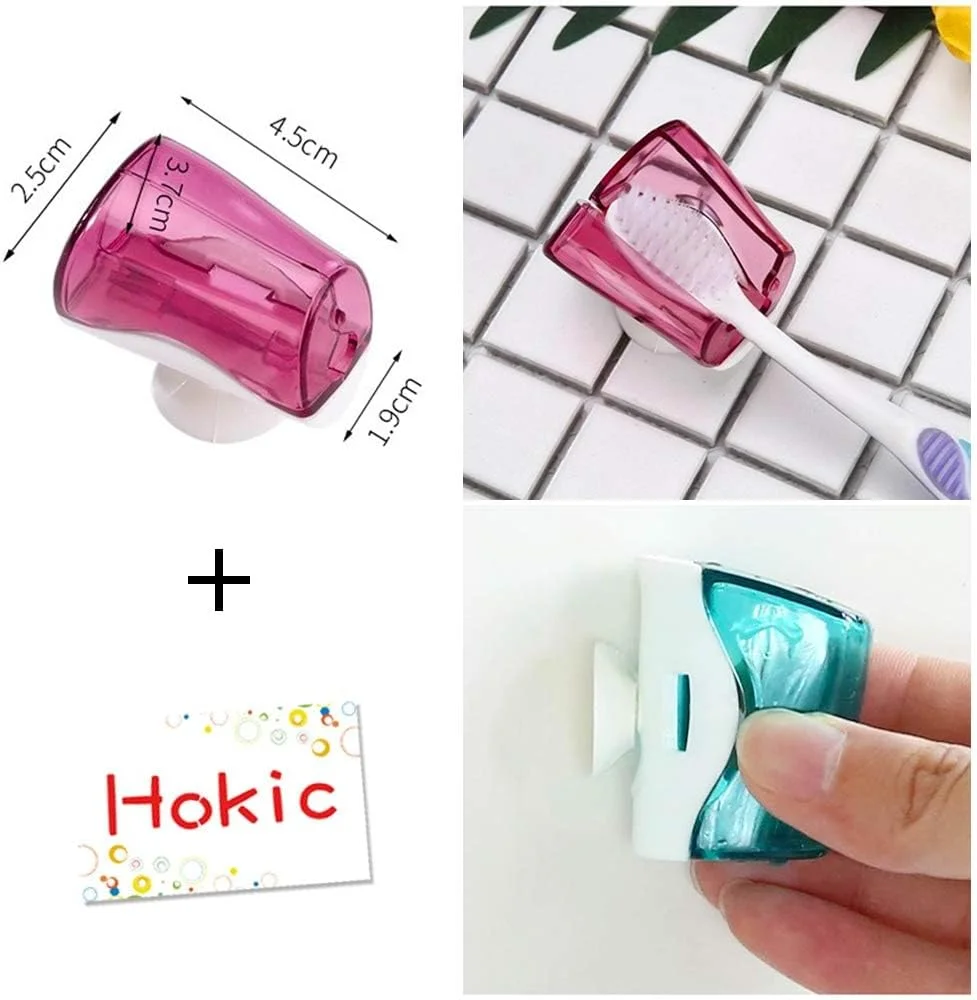 کاور سر مسواک مسافرتی KASTWAVE، دارای گیره درپوش مسواک برقی و دستی با مکنده، محافظ مسواک پلاستیکی قابل حمل، نگهدارنده مسواک قابل جابجایی و استفاده مجدد (بسته 6 عددی) کاور سر مسواک مسافرتی KASTWAVE، دارای گیره درپوش مسواک برقی و دستی با مکنده، محافظ مسواک پلاستیکی قابل حمل، نگهدارنده مسواک قابل جابجایی و استفاده مجدد (بسته 6 عددی)