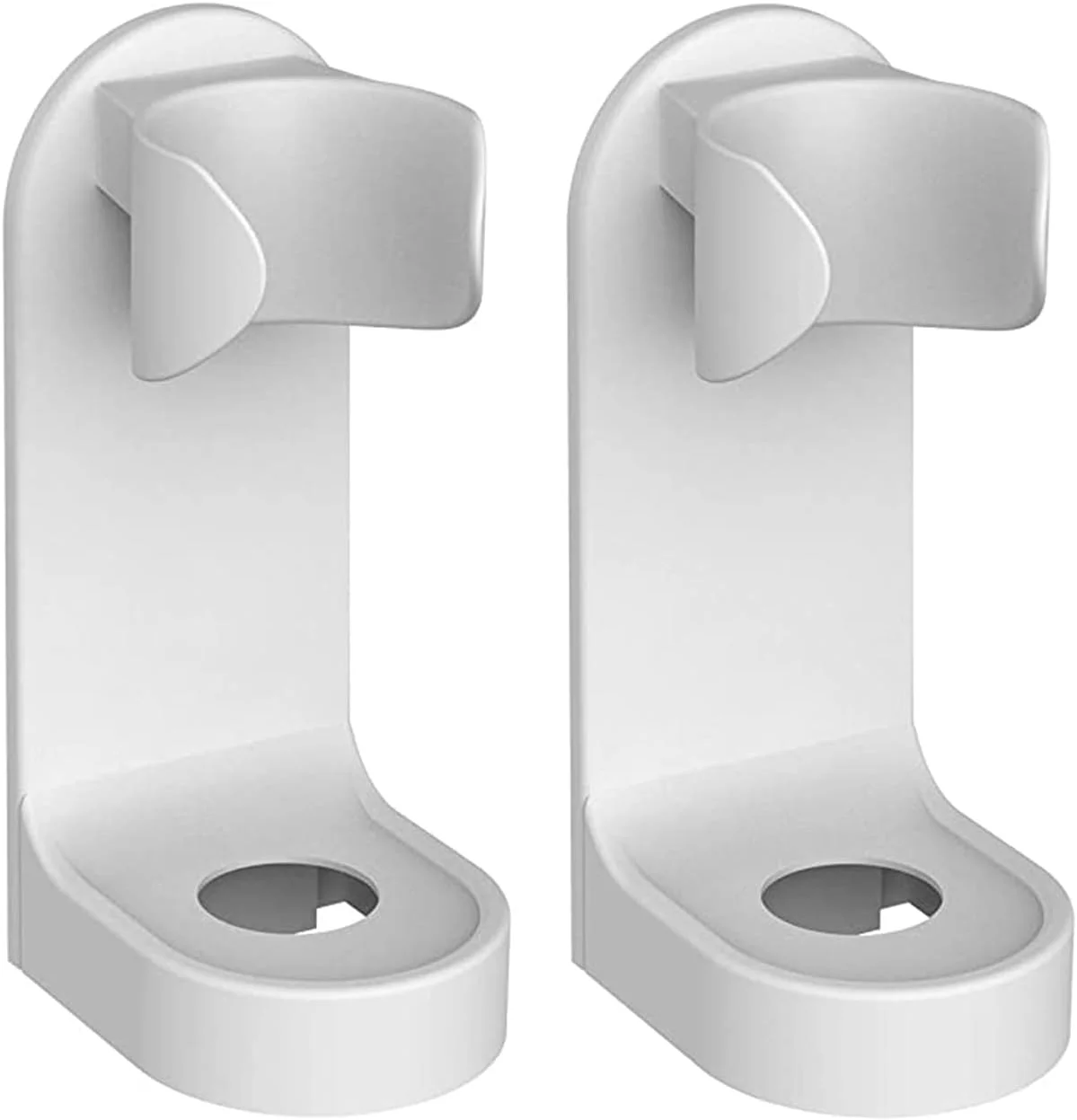 نگهدارنده مسواک برقی چسبی KASTWAVE، سازمان دهنده مسواک دیواری 2 عددی (پلاستیک ABS) نگهدارنده مسواک برقی چسبی KASTWAVE، سازمان دهنده مسواک دیواری 2 عددی (پلاستیک ABS)