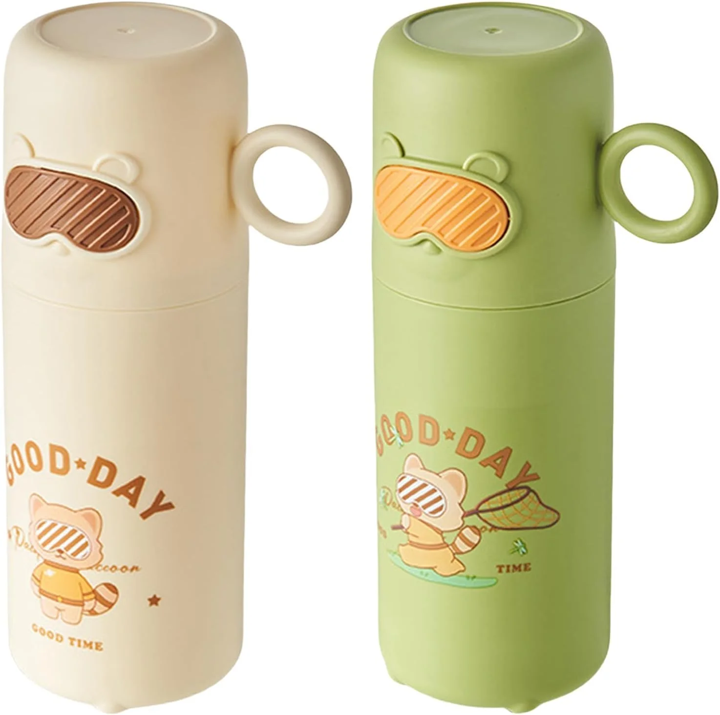 ست جا مسواکی مسافرتی 2 عددی - نگهدارنده مسواک بهداشتی قابل حمل، ظروف نگهداری ضد آب و بادوام برای خانواده، دانشجویان، کمپینگ، فضای باز و استفاده در مدرسه ست جا مسواکی مسافرتی 2 عددی - نگهدارنده مسواک بهداشتی قابل حمل، ظروف نگهداری ضد آب و بادوام برای خانواده، دانشجویان، کمپینگ، فضای باز و استفاده در مدرسه