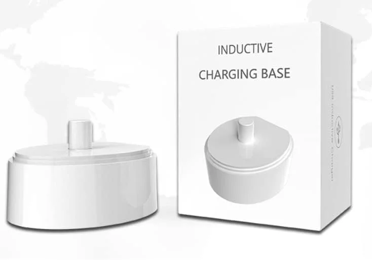 شارژر مسواک برقی KASTWAVE برای فیلیپس سونیکر، شارژر مسواک برقی USB، پایه شارژر مسافرتی قابل حمل ضد آب IP67 برای HX6730 HX6721 HX3216 HX3226 HX6616 HX3120، سفید