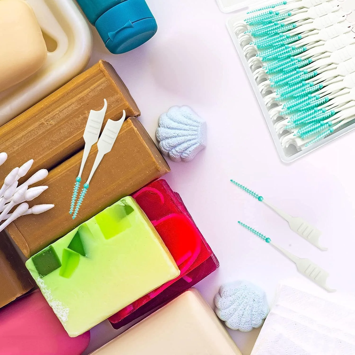 200 عدد برس بین دندانی و خلال دندان سیلیکونی - ابزارهای موثر نخ دندان برای مراقبت از دهان، تمیز کردن دندان و سلامت لثه 200 عدد برس بین دندانی و خلال دندان سیلیکونی - ابزارهای موثر نخ دندان برای مراقبت از دهان، تمیز کردن دندان و سلامت لثه