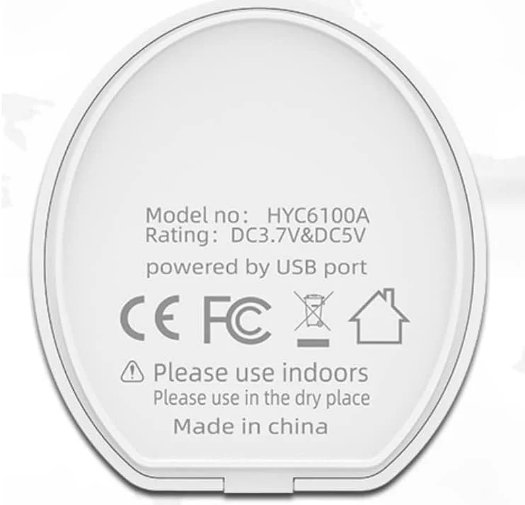 شارژر مسواک برقی KASTWAVE برای فیلیپس سونیکر، شارژر مسواک برقی USB، پایه شارژر مسافرتی قابل حمل ضد آب IP67 برای HX6730 HX6721 HX3216 HX3226 HX6616 HX3120، سفید