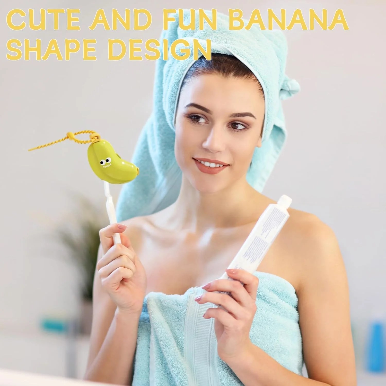 روکش سر مسواک، بسته 2 عددی طرح موز بامزه، درپوش سر مسواک قابل حمل و استفاده مجدد، مناسب برای مسواک های برقی و دستی، برای کمپینگ، خانه، مدرسه، مسافرت، لوازم ضروری سفر روکش سر مسواک، بسته 2 عددی طرح موز بامزه، درپوش سر مسواک قابل حمل و استفاده مجدد، مناسب برای مسواک های برقی و دستی، برای کمپینگ، خانه، مدرسه، مسافرت، لوازم ضروری سفر