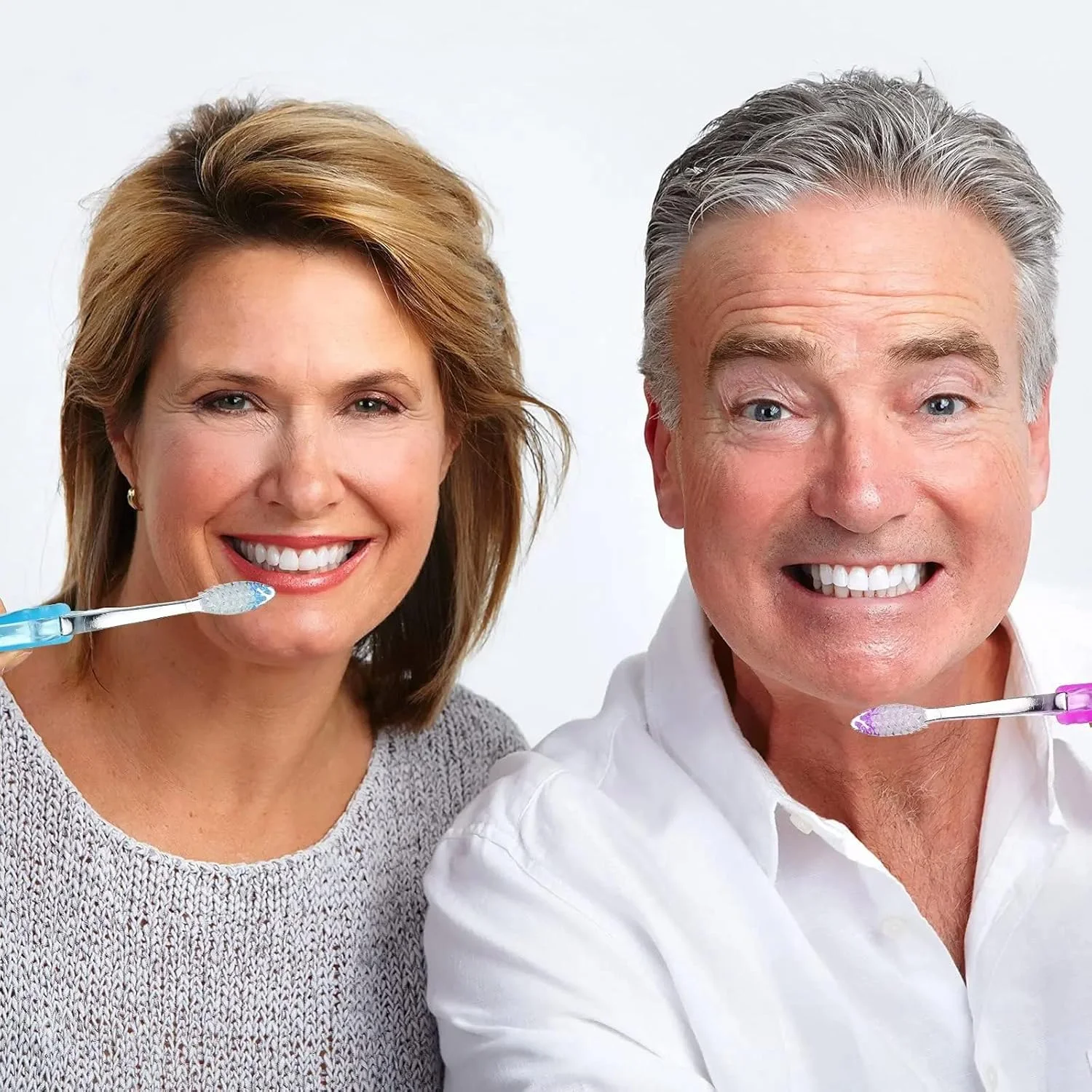 مسواک تاشو نرم و قابل حمل KASTWAVE مناسب سفر، کمپینگ، مدرسه، خانه و سفرهای کاری - بسته 12 عددی