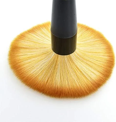 برس رژگونه، برس بزرگ پودر فیکس، برس آرایشی، برس نرم و حرفه ای، ابزار آرایشی صورت زنانه با زیبایی فوق العاده و مواد اولیه قابل اعتماد (سایز: 1 عدد)