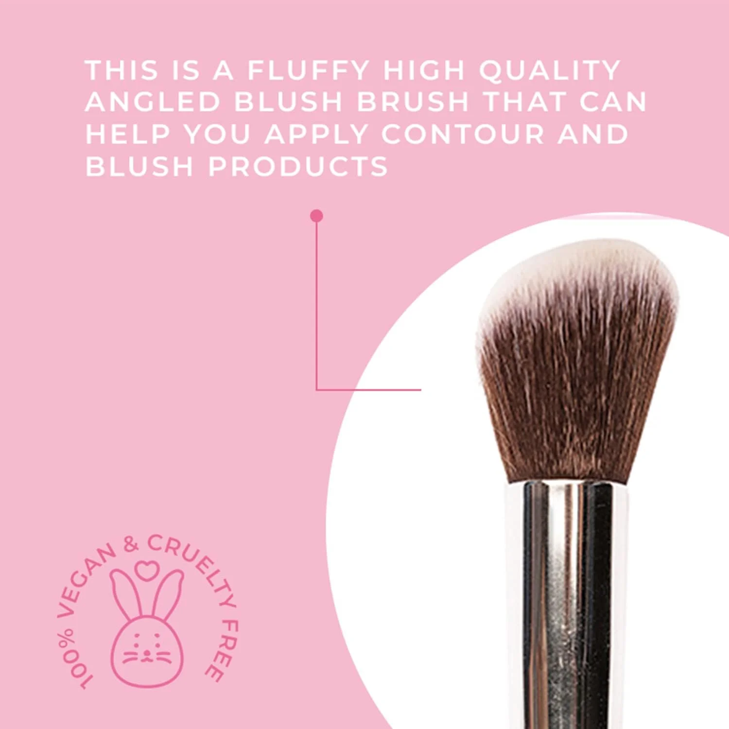 براش رژگونه زاویه دار حرفه ای پراوش بیوتی (نام سابق: Plume) مدل P02 براش رژگونه زاویه دار حرفه ای پراوش بیوتی (نام سابق: Plume) مدل P02