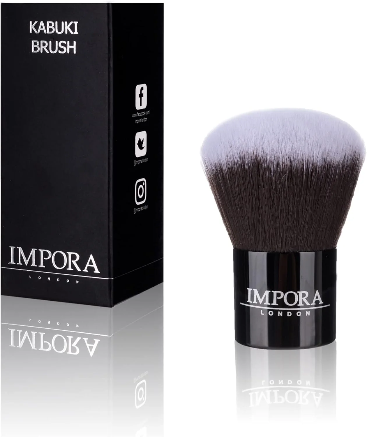 براش آرایشی کابوکی ایمپورا لندن. مناسب برای استفاده از پودرها، رژگونه، برنزر، کرم پودر، آرایش مینرال و پودر فشرده. براش آرایشی کابوکی ایمپورا لندن. مناسب برای استفاده از پودرها، رژگونه، برنزر، کرم پودر، آرایش مینرال و پودر فشرده.