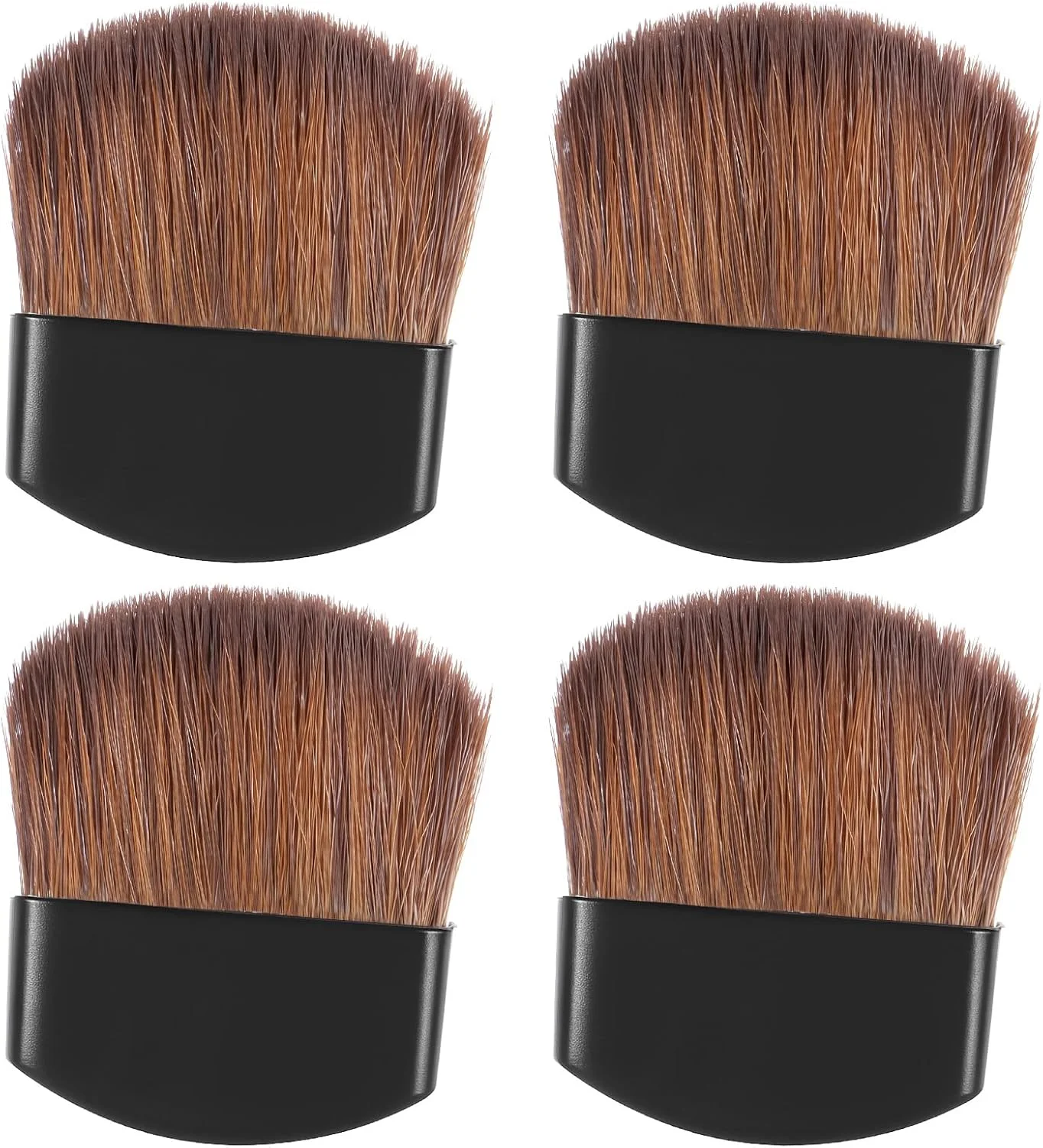 ست ۴ عددی برس رژگونه پودری مینی، برس آرایشی کوچک، برس های آرایش صورت چند منظوره مینی، برس های رژگونه قابل حمل با موهای نرم ست ۴ عددی برس رژگونه پودری مینی، برس آرایشی کوچک، برس های آرایش صورت چند منظوره مینی، برس های رژگونه قابل حمل با موهای نرم