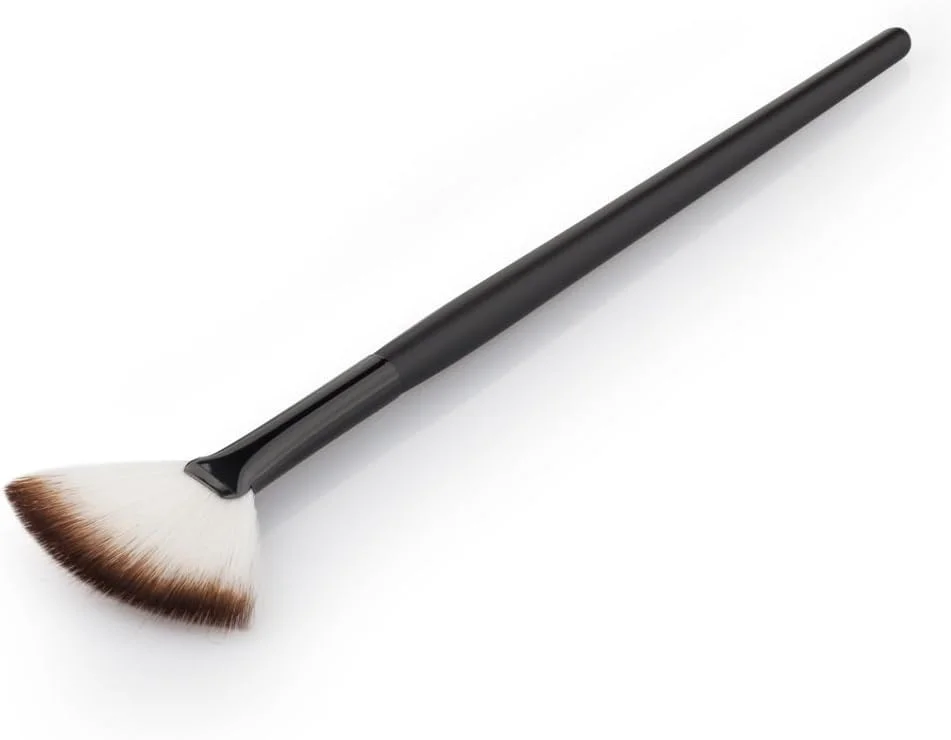 1 عدد برس آرایشی باریک به شکل بادبزن برای پودر، کانسیلر، ترکیب، فینیش و هایلایتر، برس طراحی ناخن 1 عدد برس آرایشی باریک به شکل بادبزن برای پودر، کانسیلر، ترکیب، فینیش و هایلایتر، برس طراحی ناخن