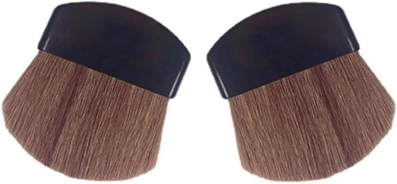 ست برس رژگونه پودری مینی 2 عددی، برس آرایشی کوچک، برس رژگونه، برس پودر و رژگونه مو نرم قابل حمل، برس ها و ابزارهای آرایشی ست برس رژگونه پودری مینی 2 عددی، برس آرایشی کوچک، برس رژگونه، برس پودر و رژگونه مو نرم قابل حمل، برس ها و ابزارهای آرایشی