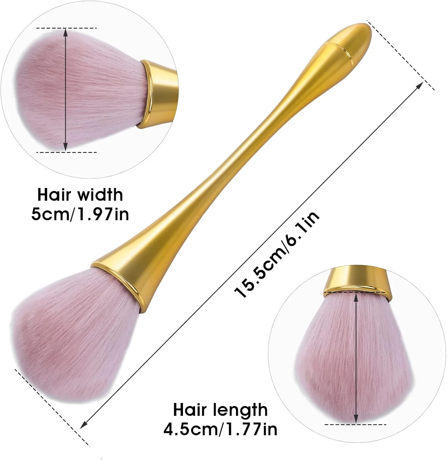 براش رژگونه پراساکو برای آرایش، براش پودر بزرگ، براش رژگونه حرفه ای نرم و کرکی، براش پودر برای پودر فیکس، براش های آرایشی نرم و کرکی برای کرم پودر، رژگونه و هایلایتر