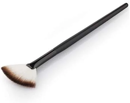 1 عدد براش آرایشی باریک، مدل بادبزنی، برای پودر، کانسیلر، ترکیب، هایلایتر، برس آرایش و برس طراحی ناخن 1 عدد براش آرایشی باریک، مدل بادبزنی، برای پودر، کانسیلر، ترکیب، هایلایتر، برس آرایش و برس طراحی ناخن