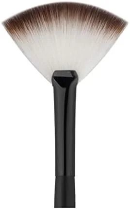 1 عدد براش آرایشی باریک، مدل بادبزنی، برای پودر، کانسیلر، ترکیب، هایلایتر، برس آرایش و برس طراحی ناخن