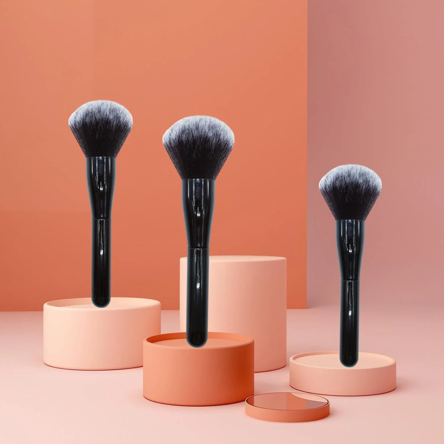 براش پودر، براش پودر، براش برنزر، سر براش 5.3 سانتی متر، طول کلی 13.5 سانتی متر، ایده آل برای آرایش روزانه و مناسبت های خاص براش پودر، براش پودر، براش برنزر، سر براش 5.3 سانتی متر، طول کلی 13.5 سانتی متر، ایده آل برای آرایش روزانه و مناسبت های خاص