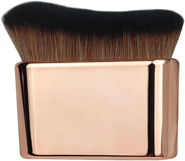 براش آرایشی چند منظوره قابل حمل - موهای نرم و مصنوعی برای پودر، رژگونه و بدن - ابزار زیبایی مناسب سفر برای خانه و بیرون از خانه، 9x7x4 سانتی متر (رزگلد) براش آرایشی چند منظوره قابل حمل - موهای نرم و مصنوعی برای پودر، رژگونه و بدن - ابزار زیبایی مناسب سفر برای خانه و بیرون از خانه، 9x7x4 سانتی متر (رزگلد)