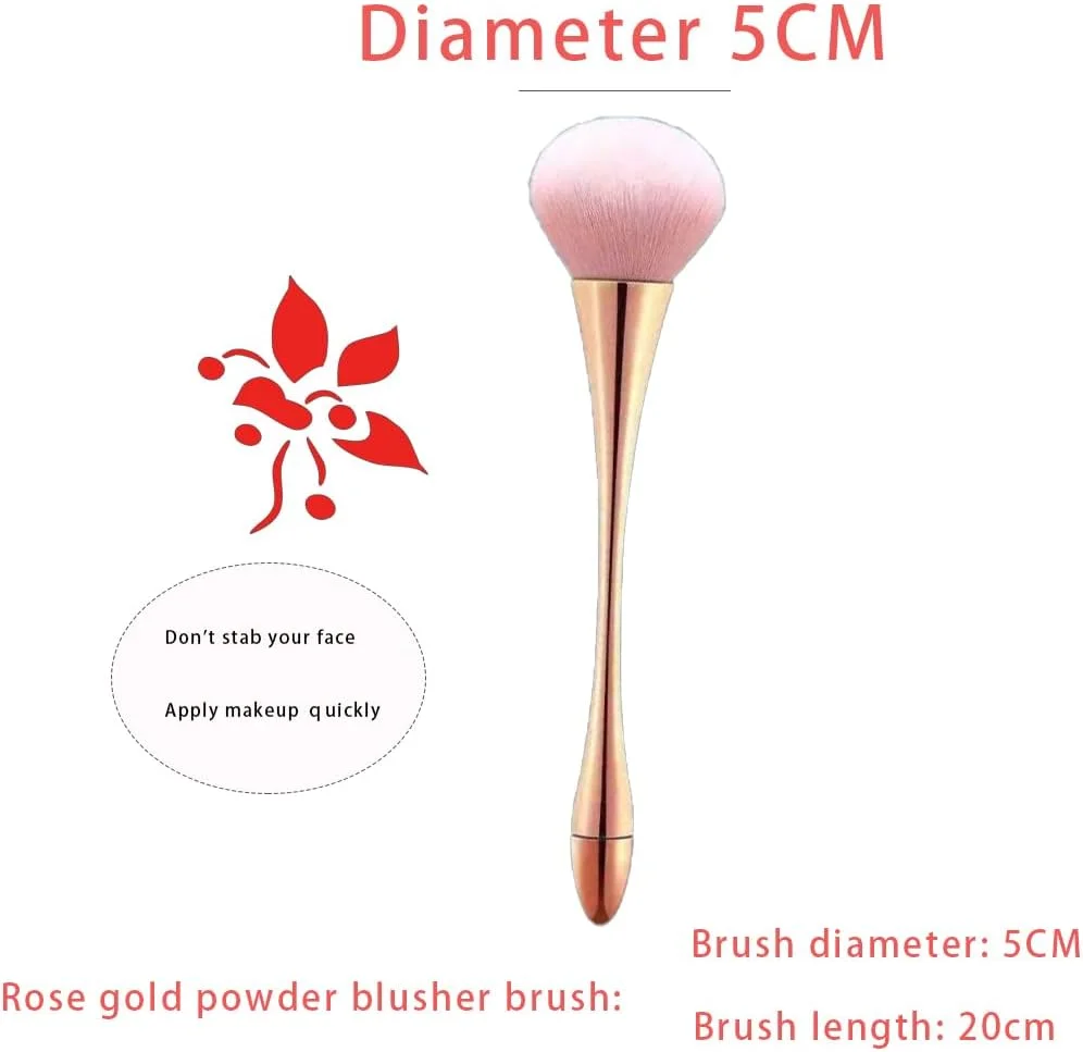 برس رژگونه پودری، برس رژگونه پودری کمر باریک کوچک، برس آرایشی کرکی، برس آرایش فونداسیون، آرایش روزانه حرفه ای (2 عدد) (رنگ قرمز گل رز) برس رژگونه پودری، برس رژگونه پودری کمر باریک کوچک، برس آرایشی کرکی، برس آرایش فونداسیون، آرایش روزانه حرفه ای (2 عدد) (رنگ قرمز گل رز)