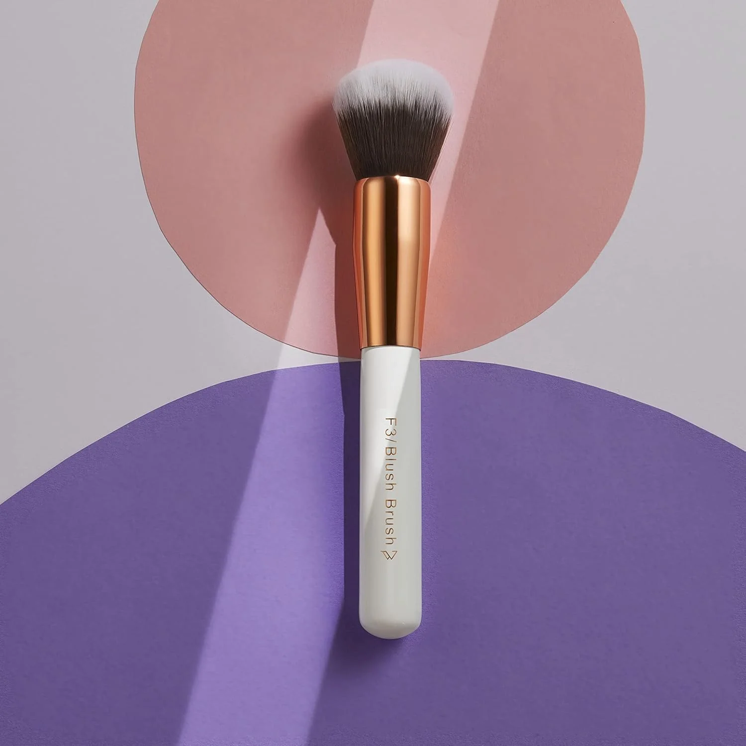 برس رژگونه پیگمنت پلی (پودر صورت، رژگونه و برنزر | ترکیب رنگ یکنواخت | نرم و لطیف | بدون تست حیوانی | بسته 1 عددی)، چند رنگ