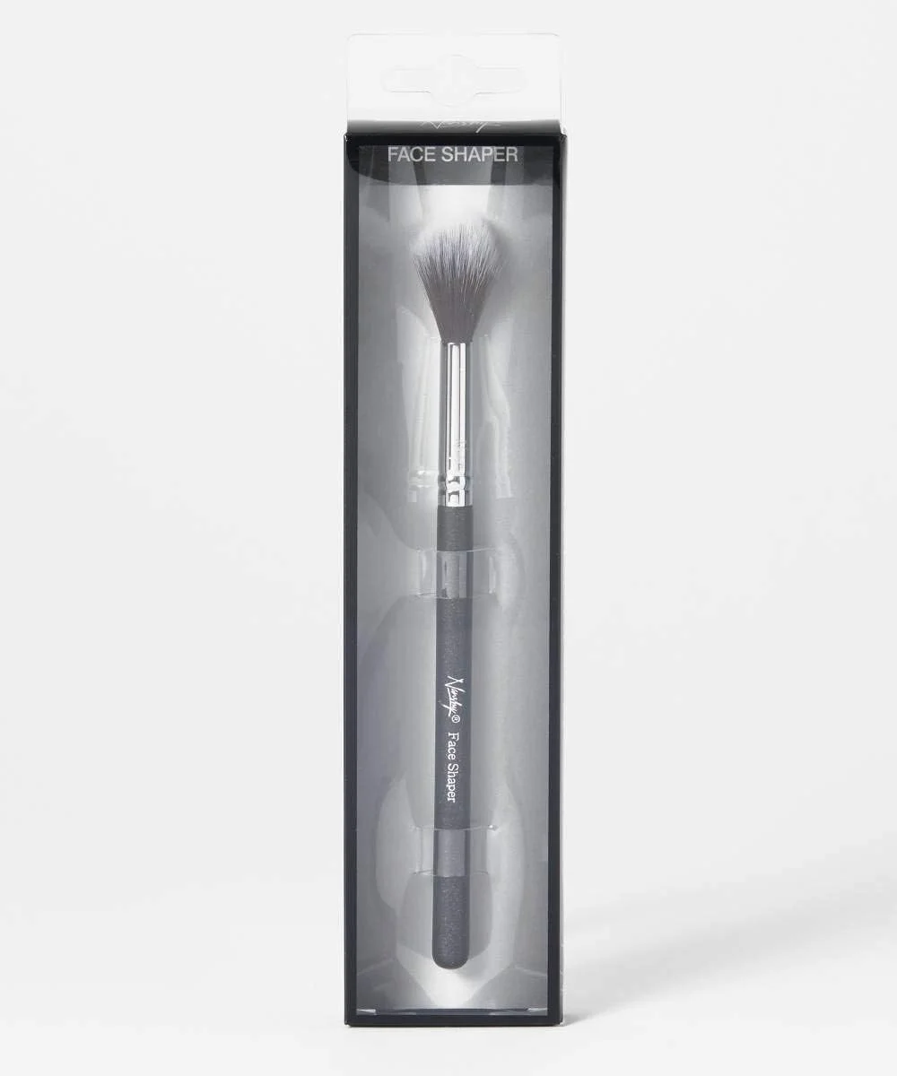 براش رژگونه حالت دهنده صورت Nanshy - براش برنزر و براش کانتور برای استفاده و ترکیب آرایش پودری و کرمی صورت - براش هایلایتر نرم - وگان و بدون تست حیوانی - مشکی براش رژگونه حالت دهنده صورت Nanshy - براش برنزر و براش کانتور برای استفاده و ترکیب آرایش پودری و کرمی صورت - براش هایلایتر نرم - وگان و بدون تست حیوانی - مشکی