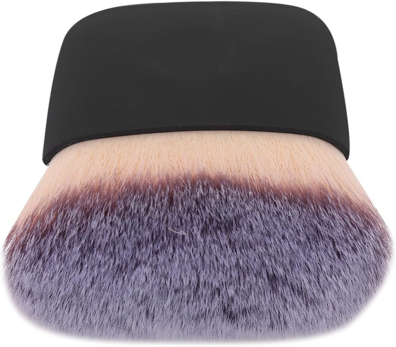 براش پودر مینی NOENNULL، براش آرایشی چند منظوره، موی نرم قابل حمل برای پودر فیکس و رژگونه (مشکی)