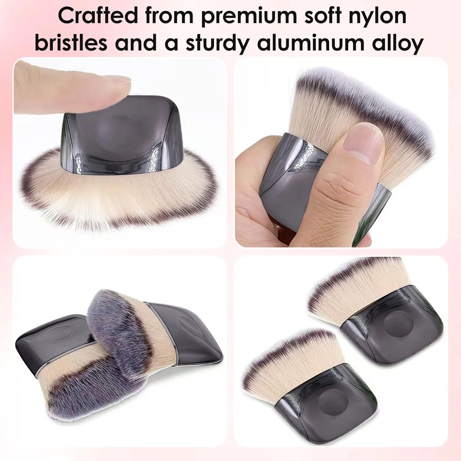 نالاینا، برس رژگونه پودری مینی 2 عددی، برس رژگونه کوچک، برس های رژگونه آرایشی، برس پودر شل و رژگونه چند منظوره مینی برای گونه ها، ابزار زیبایی مو نرم قابل حمل نالاینا، برس رژگونه پودری مینی 2 عددی، برس رژگونه کوچک، برس های رژگونه آرایشی، برس پودر شل و رژگونه چند منظوره مینی برای گونه ها، ابزار زیبایی مو نرم قابل حمل