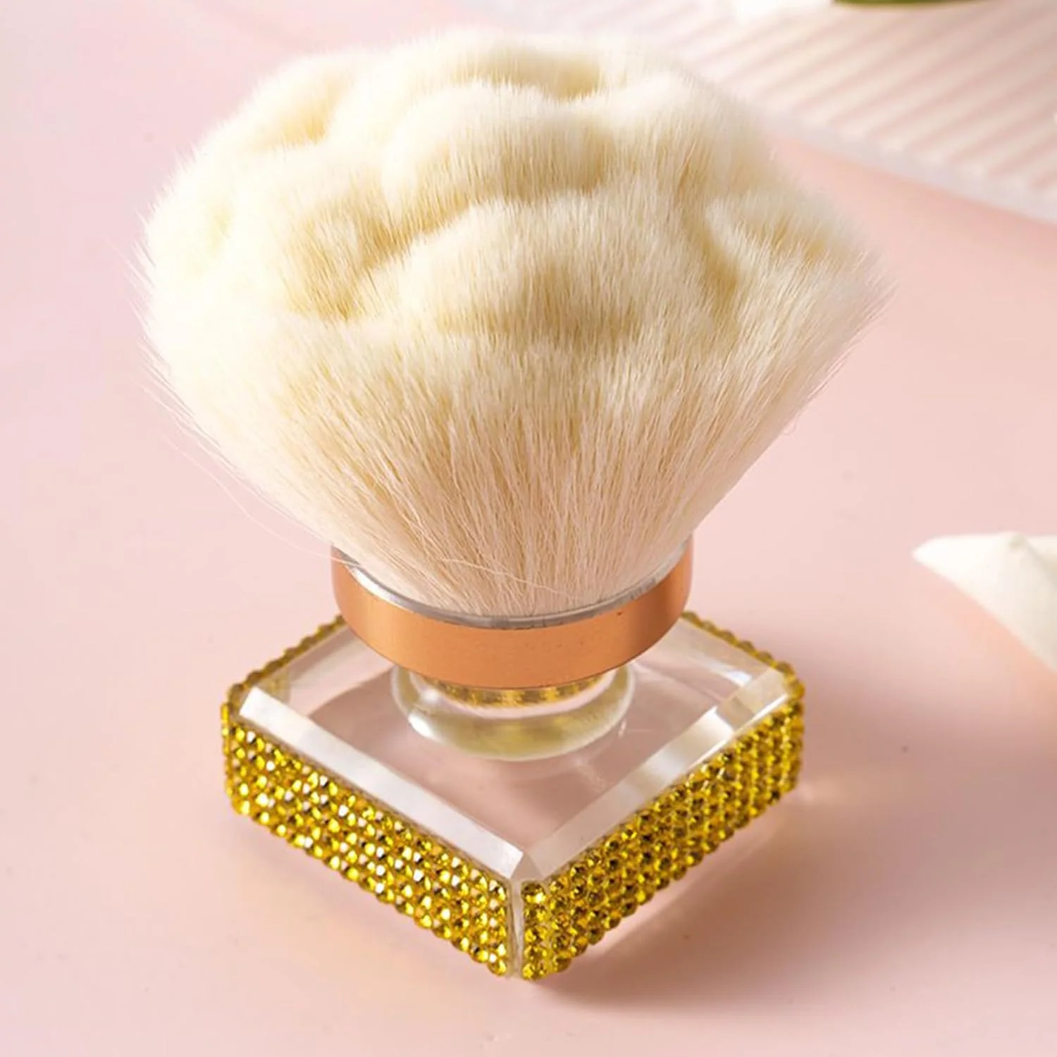 برس گردگیری ناخن - برس آرایشی برای پودر فیکس | ابزار آرایشی ارگونومیک برای کانتورینگ، هایلایت و تمیز کردن ناخن برس گردگیری ناخن - برس آرایشی برای پودر فیکس | ابزار آرایشی ارگونومیک برای کانتورینگ، هایلایت و تمیز کردن ناخن