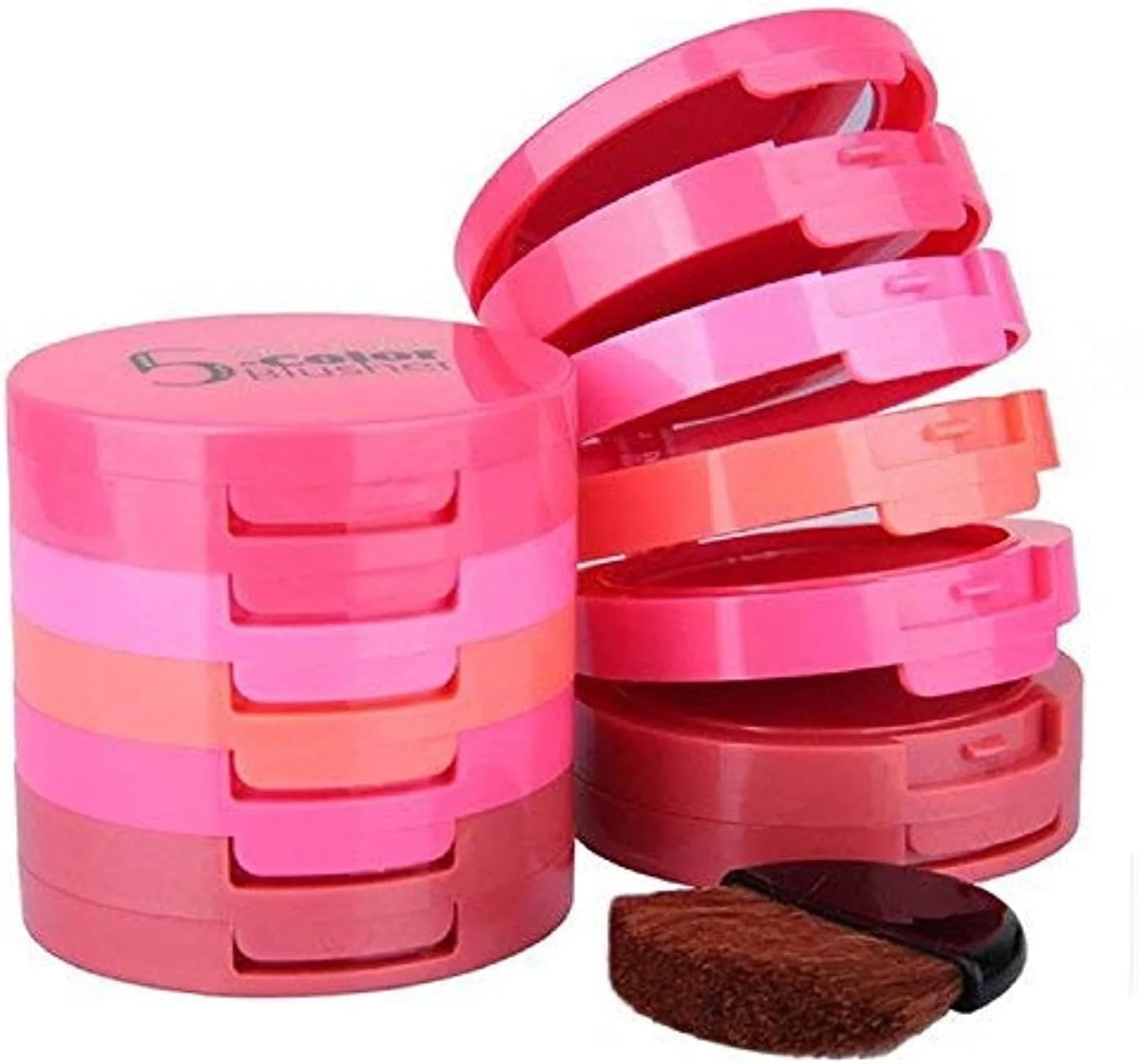 پالت رژگونه 5 رنگ Music Flower به همراه براش پالت رژگونه 5 رنگ Music Flower به همراه براش