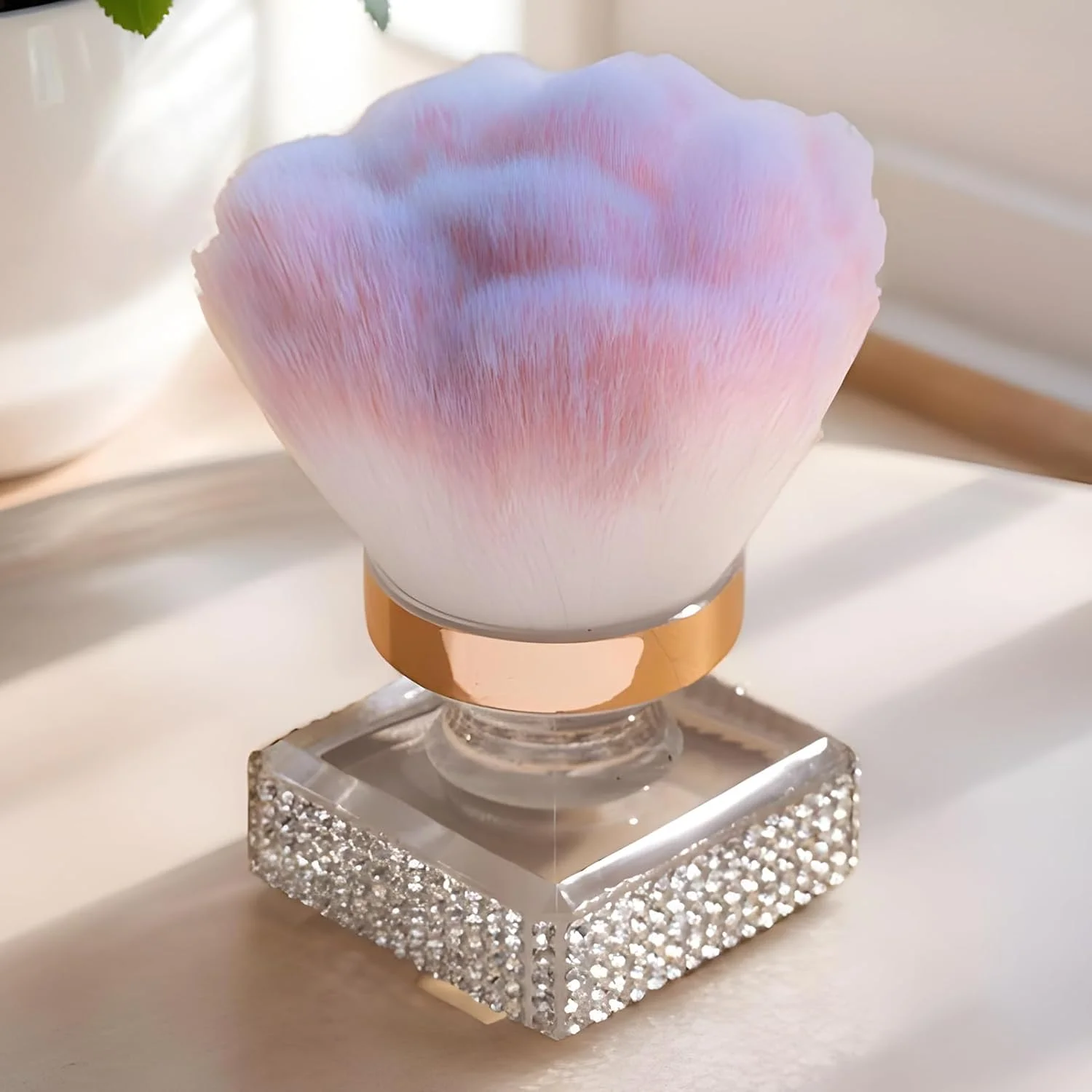 برس گردگیری ناخن | برس پودر صورت - ابزار آرایشی مسافرتی برای پدیکور مانیکور هایلایت و کانتورینگ برس گردگیری ناخن | برس پودر صورت - ابزار آرایشی مسافرتی برای پدیکور مانیکور هایلایت و کانتورینگ