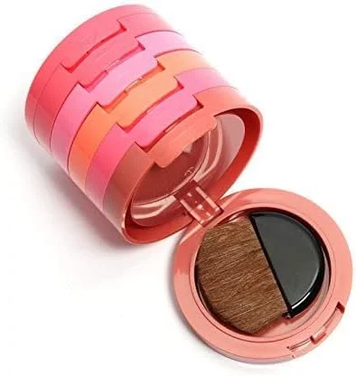 پالت رژگونه 5 رنگ Music Flower به همراه براش