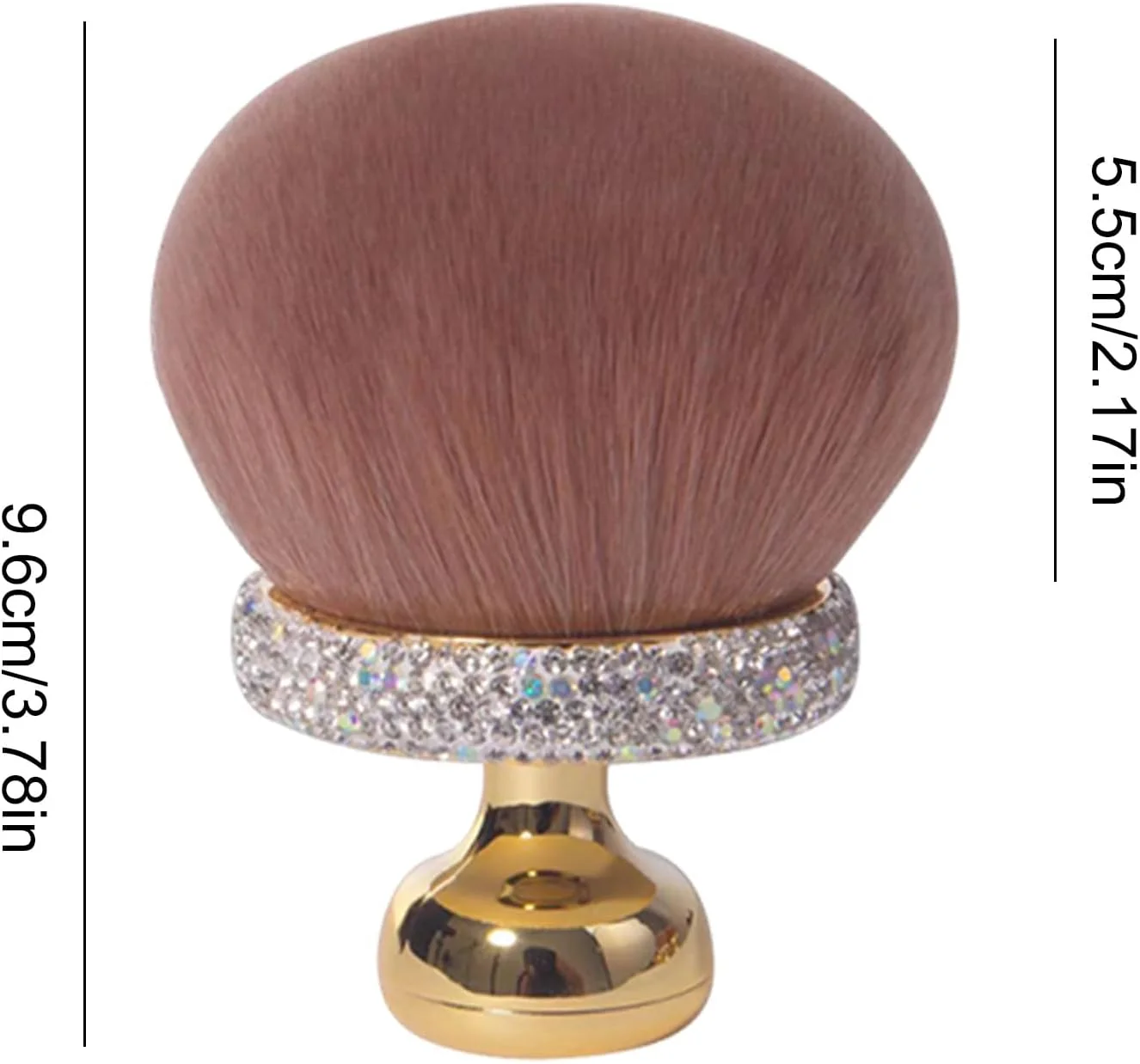 براش رژگونه قارچی | براش پودر رژگونه شل زنانه دخترانه - اپلیکاتور کانسیلر آرایشی نرم برای استفاده روزانه و مسافرت براش رژگونه قارچی | براش پودر رژگونه شل زنانه دخترانه - اپلیکاتور کانسیلر آرایشی نرم برای استفاده روزانه و مسافرت