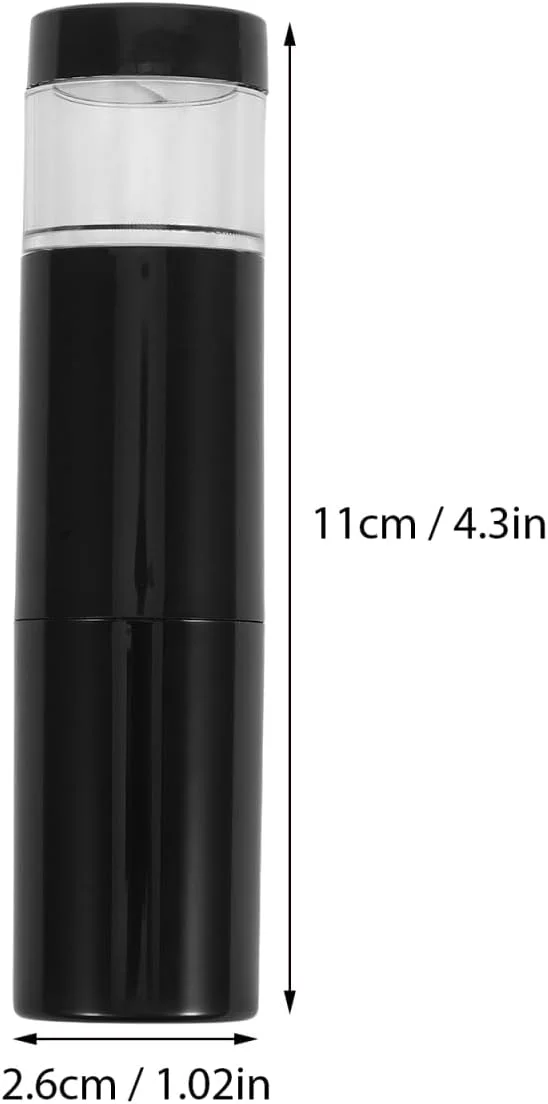 براش آرایشی دسته گرد میکینونا، ست براش آرایشی قابل حمل، بطری قابل شارژ مسافرتی برای استفاده در حرکت